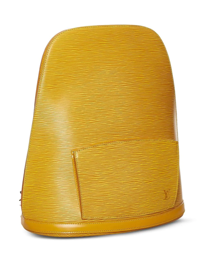Pre-owned Louis Vuitton Épi Gobelins 双肩包（典藏款） In Yellow
