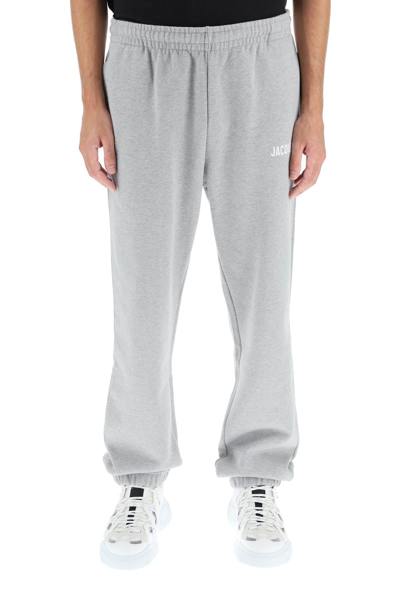 Shop Jacquemus 'le Jogging ' Sweatpants In Grey