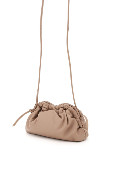 Shop Mansur Gavriel Mini Cloud Clutch Shoulder Bag In Brown