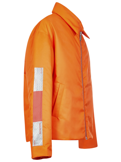 Security Uniform Tape Jacket In Orange