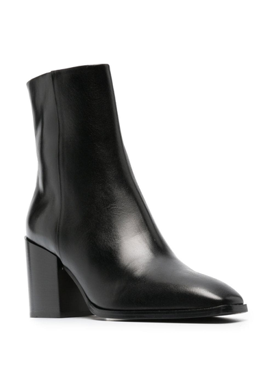 Shop Aeyde Leandra 75mm Ankle Boots In Schwarz