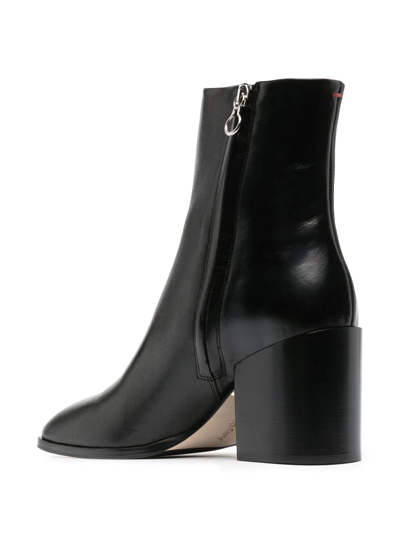 Shop Aeyde Leandra 75mm Ankle Boots In Schwarz