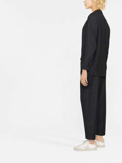 Isabel Marant Étoile Onilind Checked Blazer In Grau