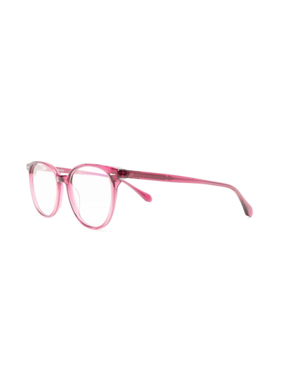 Gigi Studios Dora Round-frame Glasses In Rosa