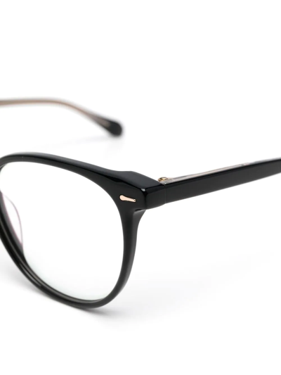 Shop Gigi Studios Round-frame Optical Glasses In Black