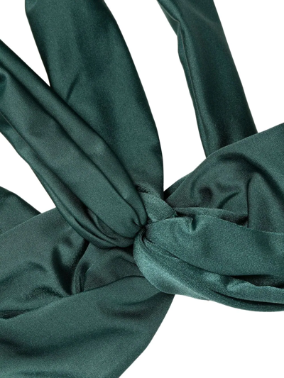 Patbo Off The Shoulder Bikini Top In Grün