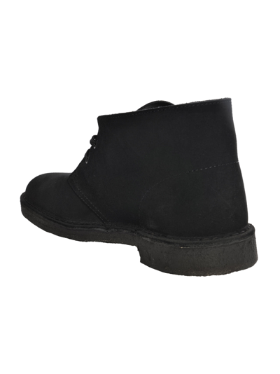 Shop Clarks Desert Boot In Black