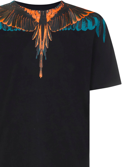 Shop Marcelo Burlon County Of Milan Marcelo Burlon T-shirts And Polos Black