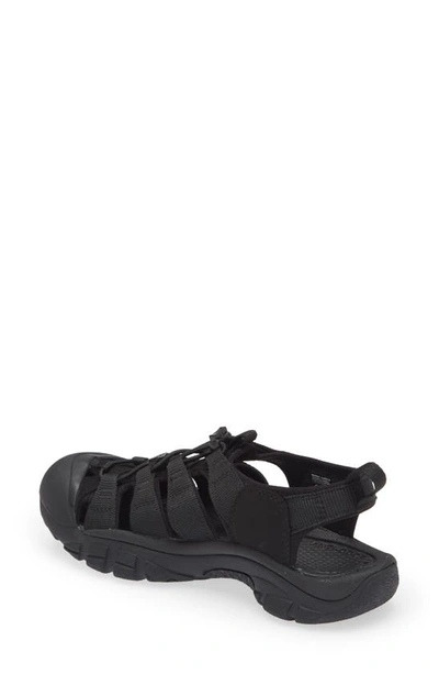 Shop Keen 'newport H2' Sandal In Triple Black