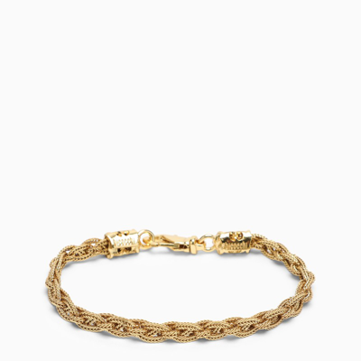 Shop Emanuele Bicocchi | 925 Silver Gold-coloured Chain Bracelet In Metal