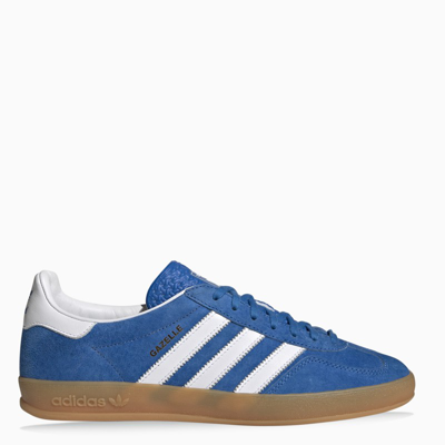 Shop Adidas Originals Blue Gazelle Sneakers