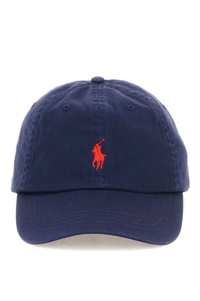 Shop Polo Ralph Lauren Core Replen Baseball Cap In Blue