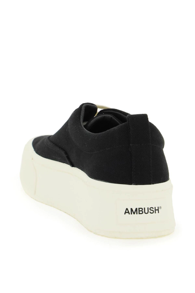 Shop Ambush Low Vulcanized Sneakers In Black