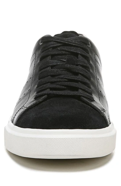 Shop Vince Brady Leather & Suede Sneaker In Black