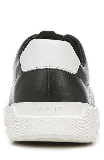 Shop Vince Brady Leather & Suede Sneaker In Black
