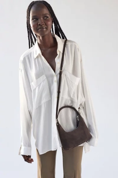 Marge Sherwood Mini Shoulder Bag In Dark Brown | ModeSens