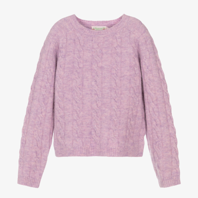 Shop Bonpoint Teen Girls Purple Sweater