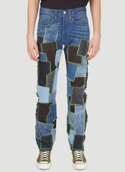 Drx Farmaxy For Ln-cc Drop 6 Patchwork Jeans In Blue