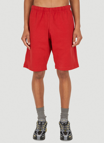 Shop Gr10k All Seasons Factory Shorts In Red