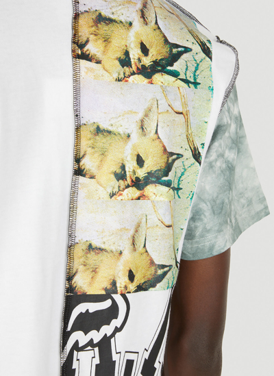 Perks And Mini Upcycle Smooth Pace T-shirt In White