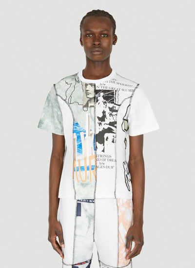 Perks And Mini Upcycle Smooth Pace T-shirt In White