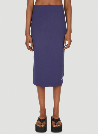 Shop Marc Jacobs The Tube Skirt In Blue