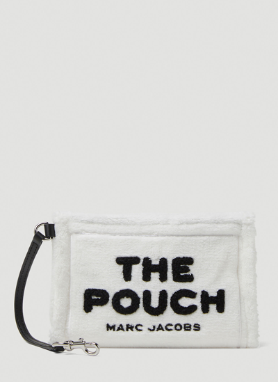 Shop Marc Jacobs The Pouch Clutch Bag In White