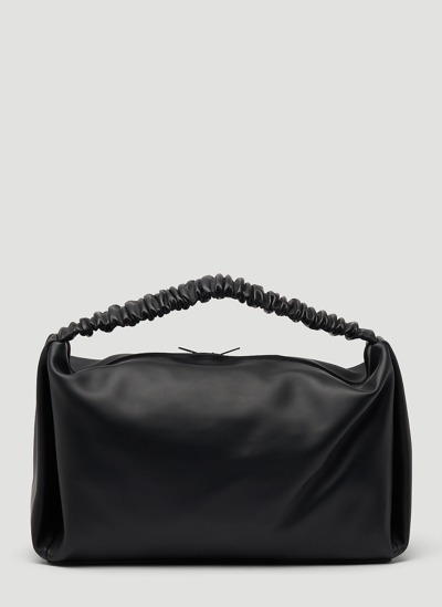 Shop Alexander Wang Scrunchie Large Handbag In Black