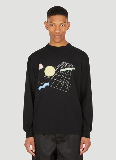 Shop Undercover Graphic Sweatshirt In Black