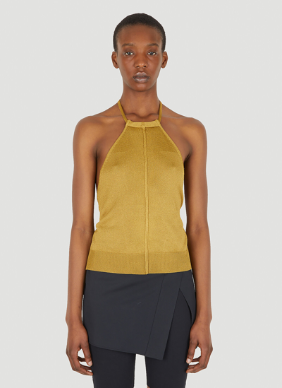 Shop Alyx Butterfly Knit Top In Gold