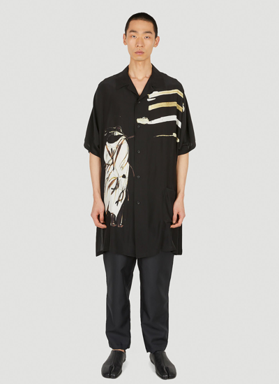 Shop Yohji Yamamoto I-woman Shirt In Black