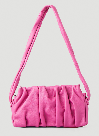 Shop Elleme Vague Leather Bag In Pink