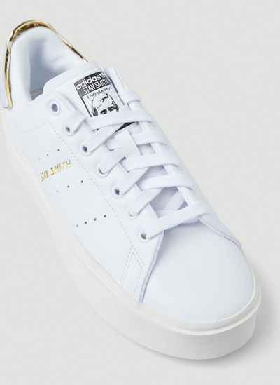 Shop Adidas Originals Stan Smith Bonega Sneakers In White