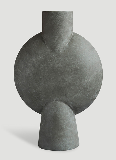101 Copenhagen Sphere Bubl Vase In Grey