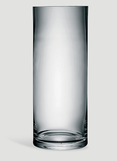 Lsa International Column Large Vase In Transparent