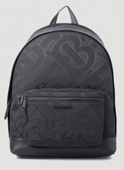Burberry Jett Tb Monogram Backpack In Black | ModeSens