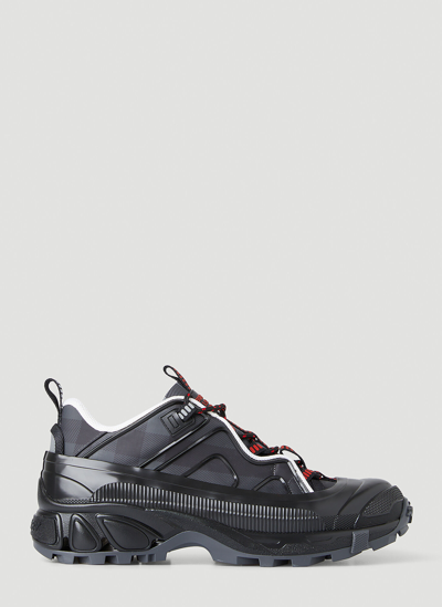 Burberry Men's Black Polyester Sneakers | ModeSens