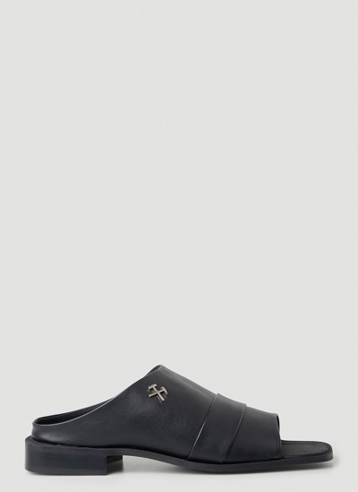 Shop Gmbh Hardware Sandals In Black