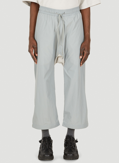 Shop Byborre Weight Map Track Pants In Grey