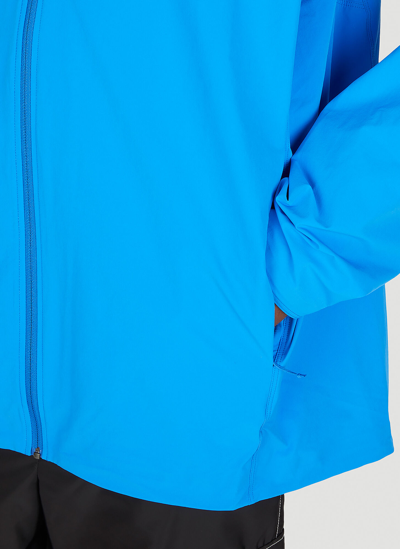 Shop Arc'teryx Gamma Sl Hooded Jacket In Blue