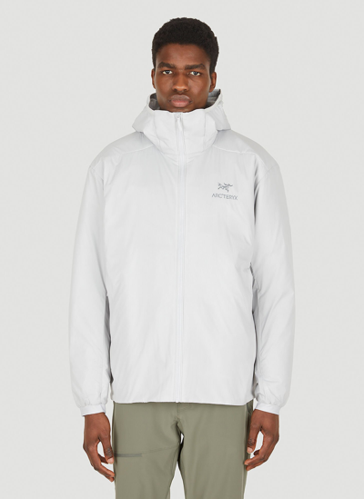 Shop Arc'teryx Atom Lt Hooded Jacket In Grey
