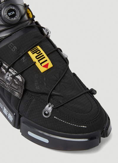 Shop Li-ning Essence 2 Futuristic Sneakers In Black