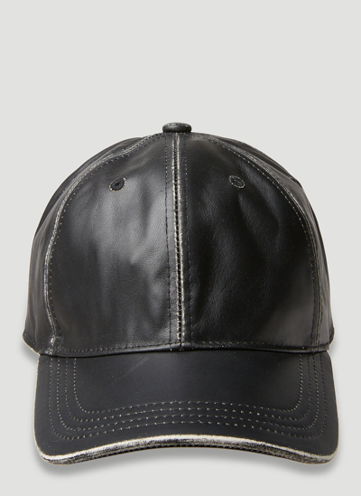 Shop Eytys Lexi Faded Baseball Cap In Black