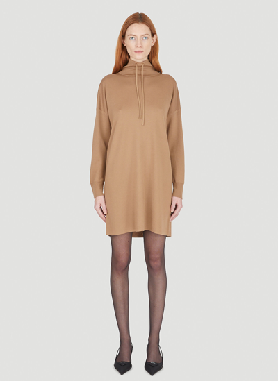 Shop Max Mara Palanca Drawstr In Beige