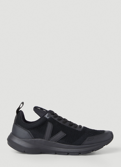 Shop Rick Owens X Veja Runner Sneakers In Black