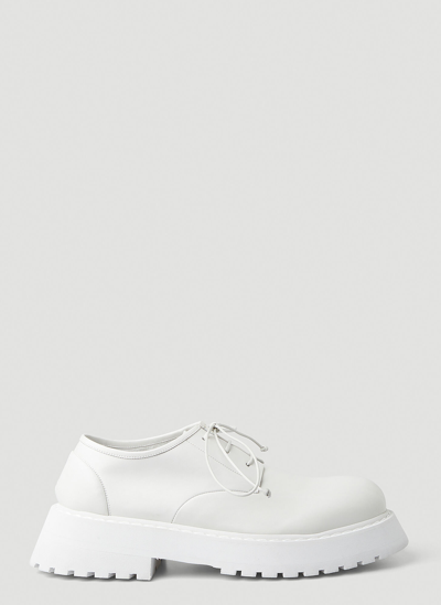 Shop Marsèll Micarro Derby Shoes In White