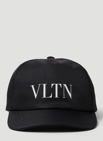 Shop Valentino Logo Pr In Black