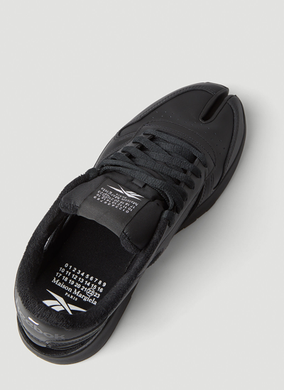 Shop Maison Margiela X Reebok Décortiqué Tabi Classic Sneakers In Black