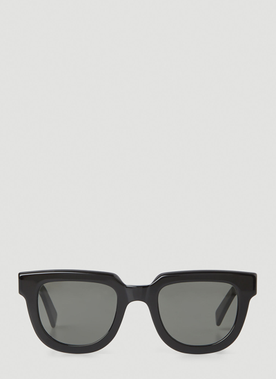 Shop Retrosuperfuture Serio Sunglasses In Black