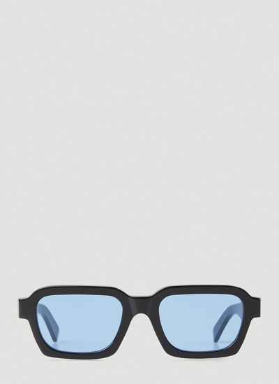 Shop Retrosuperfuture Caro Sunglasses In Blue